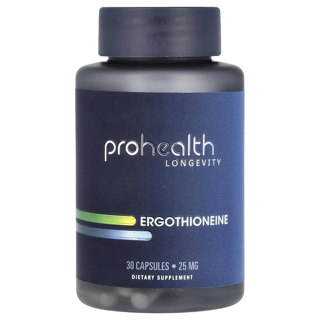 Ergothioneine, 25 mg, 30 capsules