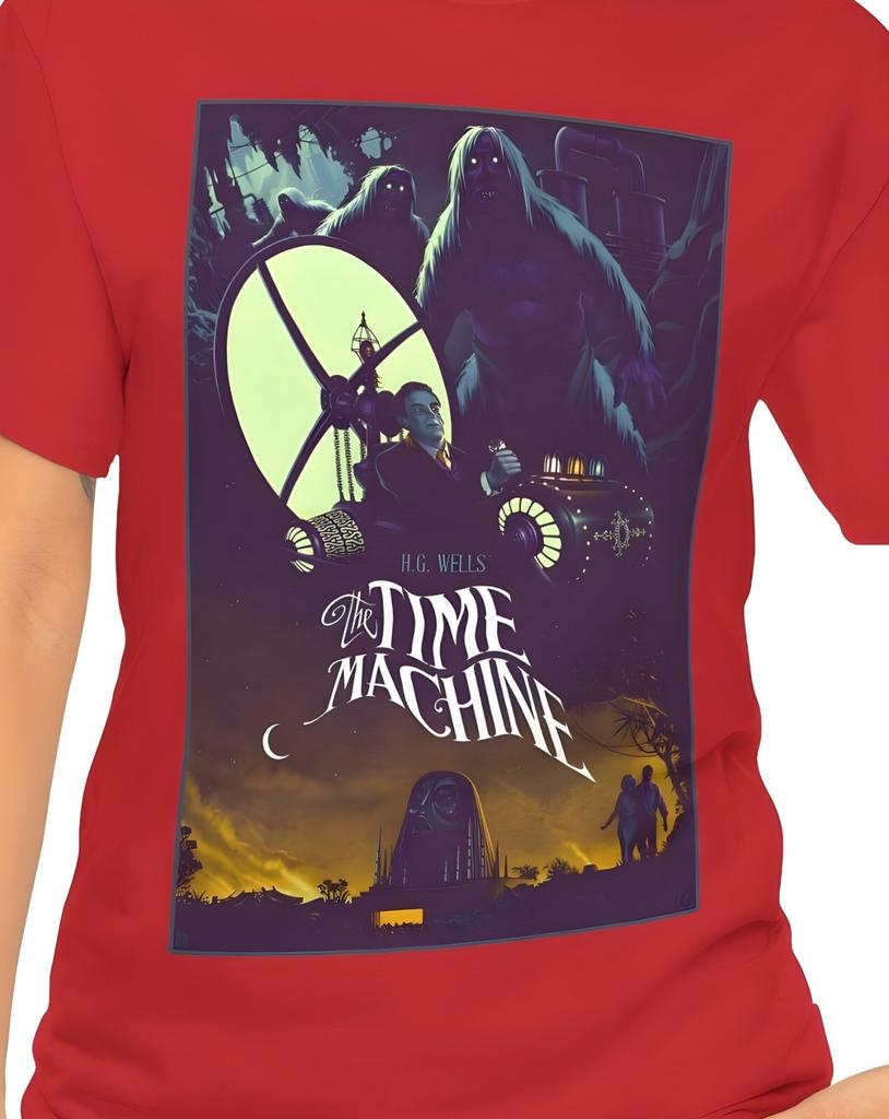 The Time Machine (1960) T-Shirt Mens Womens Tees Top Time travel Sci-Fi George Pal Rod Taylor Future