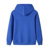 Couple's Casual Solid Color Hooded Sweatshirt - Heavyweight 320g Pure Cotton, Long Sleeve, for Spring and Autumn.