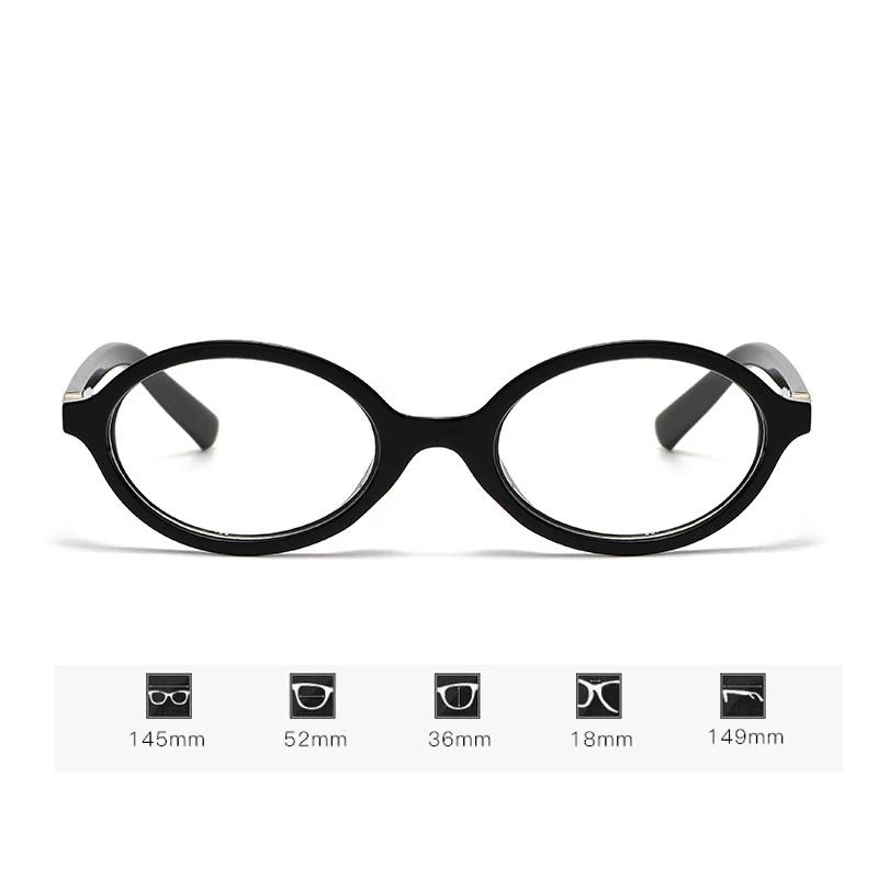Myopia Glasses for Women Men Fashion Oval Frame Color Changing Minus Eyeglasses Finished Photochromic Near Sight Sunglasses