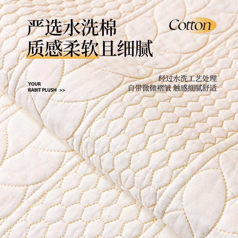 New Washed Cotton Special-Shaped Sofa Seat Cushion, Universal Sofa Cover For All Seasons, High-End Non-Slip Sofa Cushion