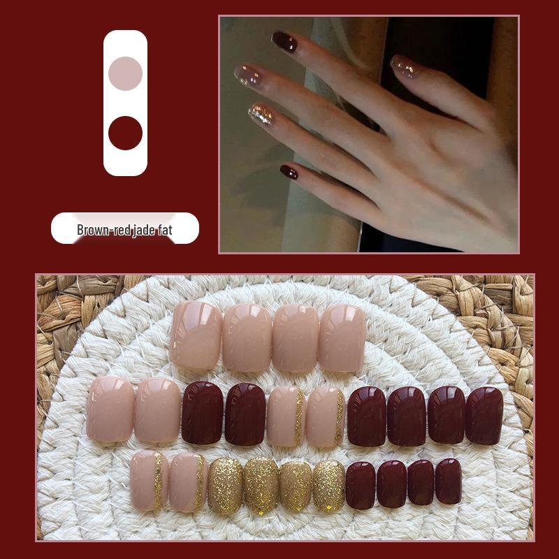 Press-On Removable Fake Nails - Fashionable Manicure Nail Tips