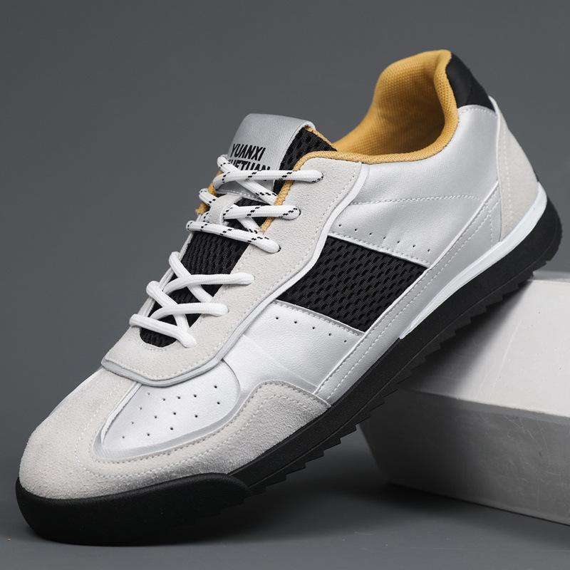 

Мужская обувь 2025 лето новая мужская модная обувь на мягкой подошве летняя сетчатая дышащая спортивная и повседневная обувь 44