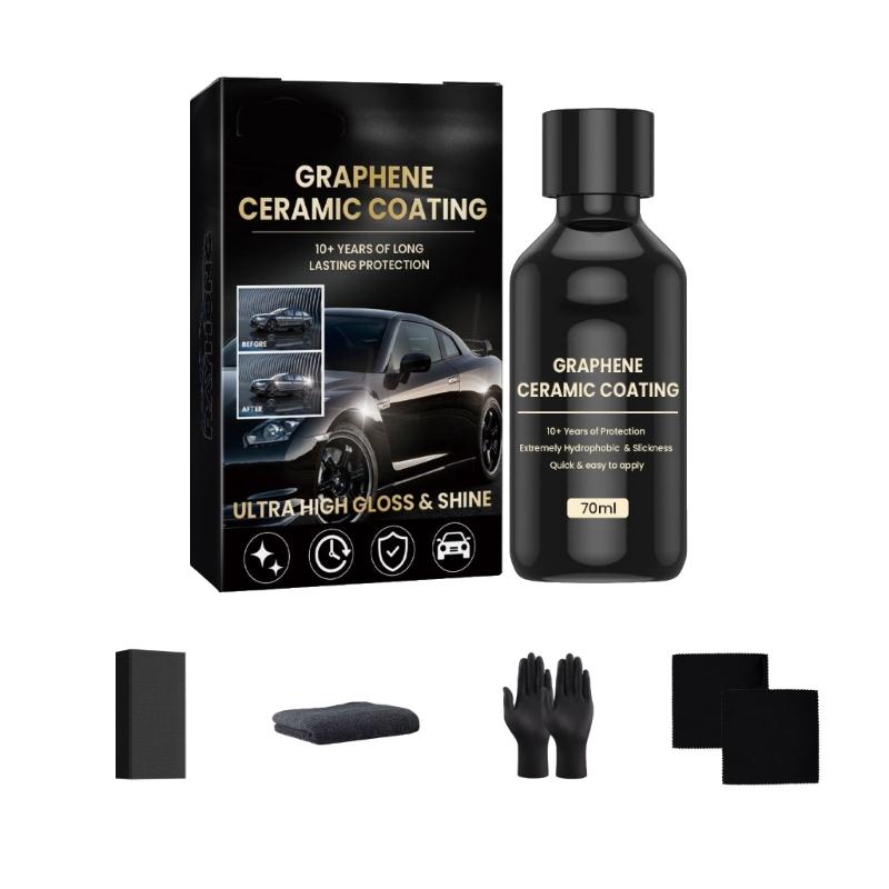 

Advanced Crystal Coating High Gloss Finish Protective Layer Restorer & Refurbish Agent Anti Corrosion for Car Plastics 1