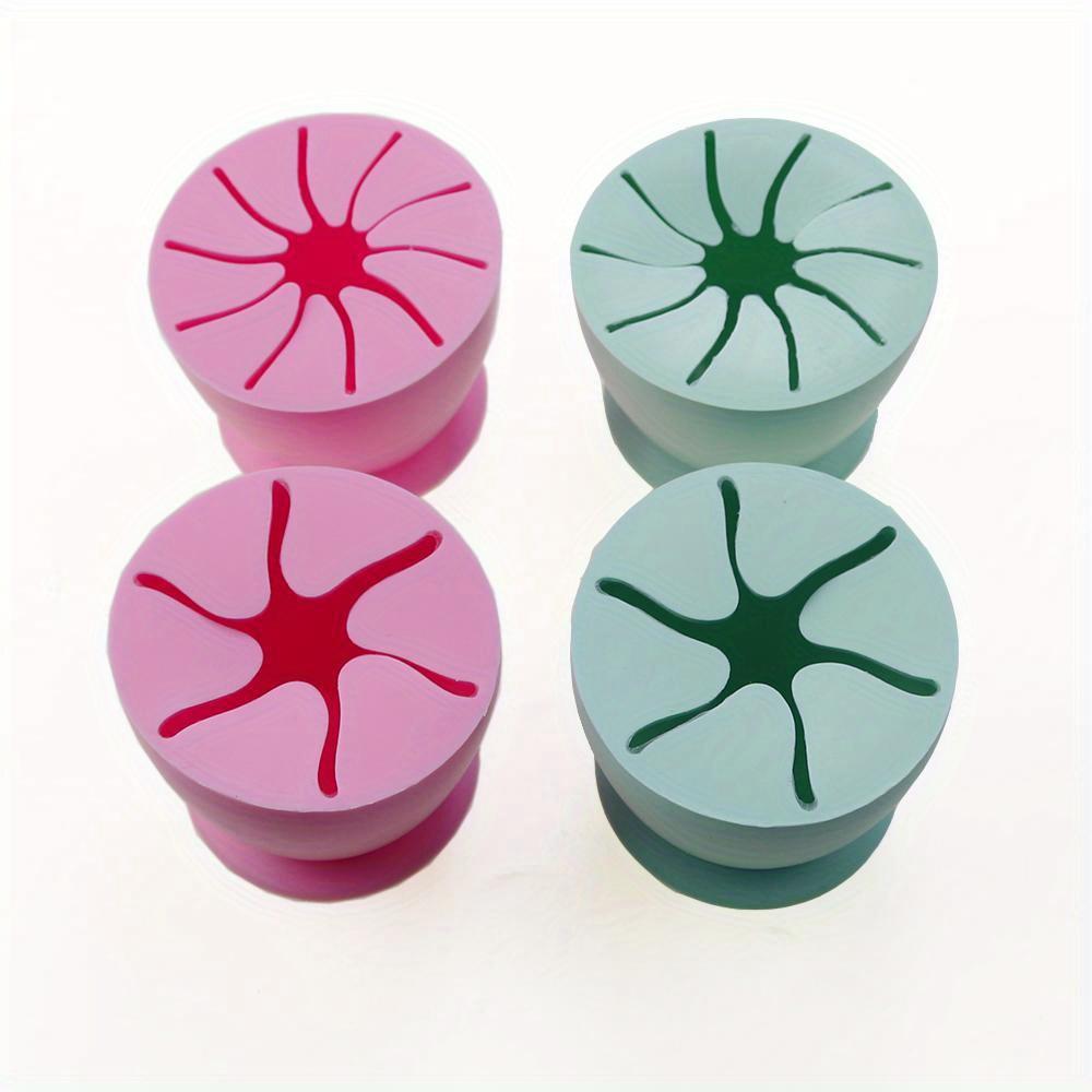 Desktop Garbage Collection Box Vinyl Weeding Scrap Collector With Suction Cup Silicone Storage Ball Waste Box