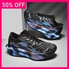 Couple Running Shoes 2026 New Cushioning Thick Sole Daily Jogging Training Fashion Sports Lace-up Casual Sneakers for Men Women