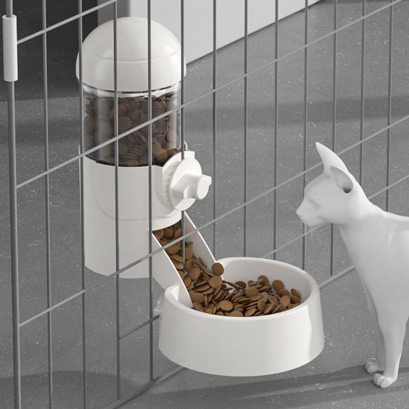 Hanging Cat Automatic Water  Dispenser Feeder Large Capacity Non-wet Mouth For Puppy Cats Rabbit Pet