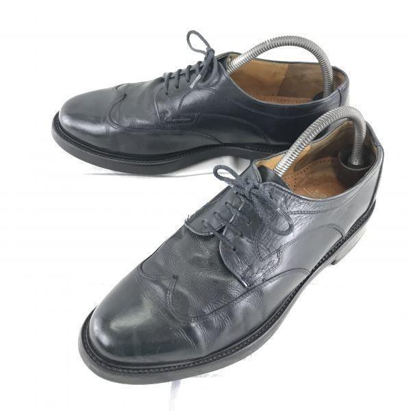 

Germany Lloyd Leather Wingtip 26.5 Black Dress Shoes Business(USED)