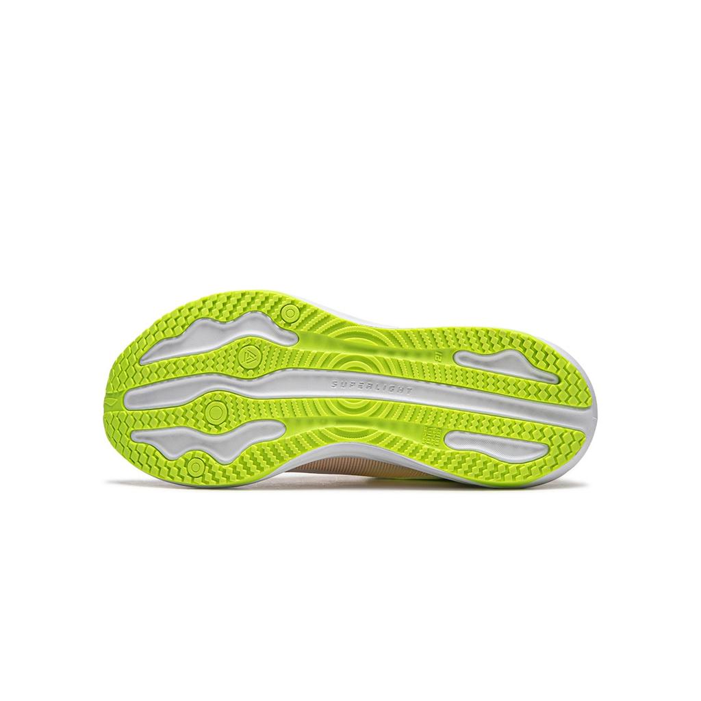 Li Ning Kids Lightweight Running Shoes Kids Sneakers Yellow White YKFU012-11