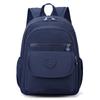 Ladies' Lightweight, Large Capacity Stylish Black Commuter Travel Backpack with Adjustable Shoulder Straps, School and Leisure B