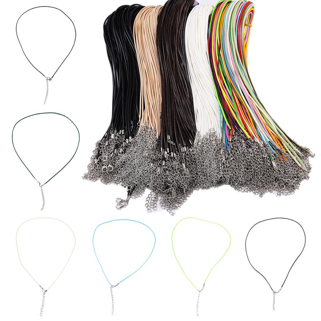 String Cord Adjustable Braided Rope For DIY Necklaces Pendant Charm Findings