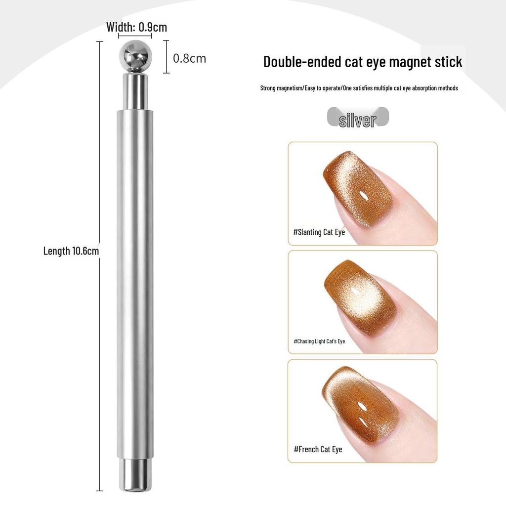 Double-Headed Cat Eye Gel Polish Magnet Stick