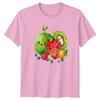 Kawaii Fruit TShirt Summer Aesthetic Gift For Him And Her