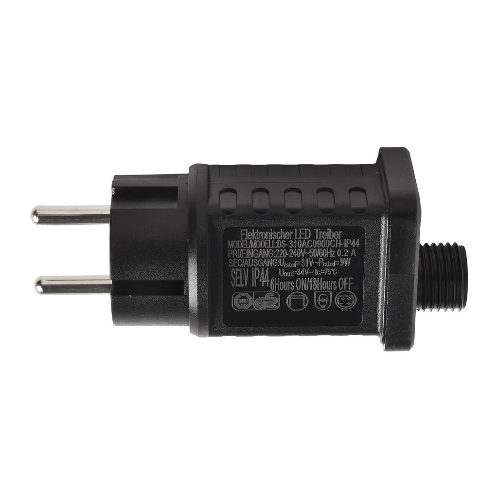 Adapter Zasilacz Transformator Lampki LED Timer Zasilacz