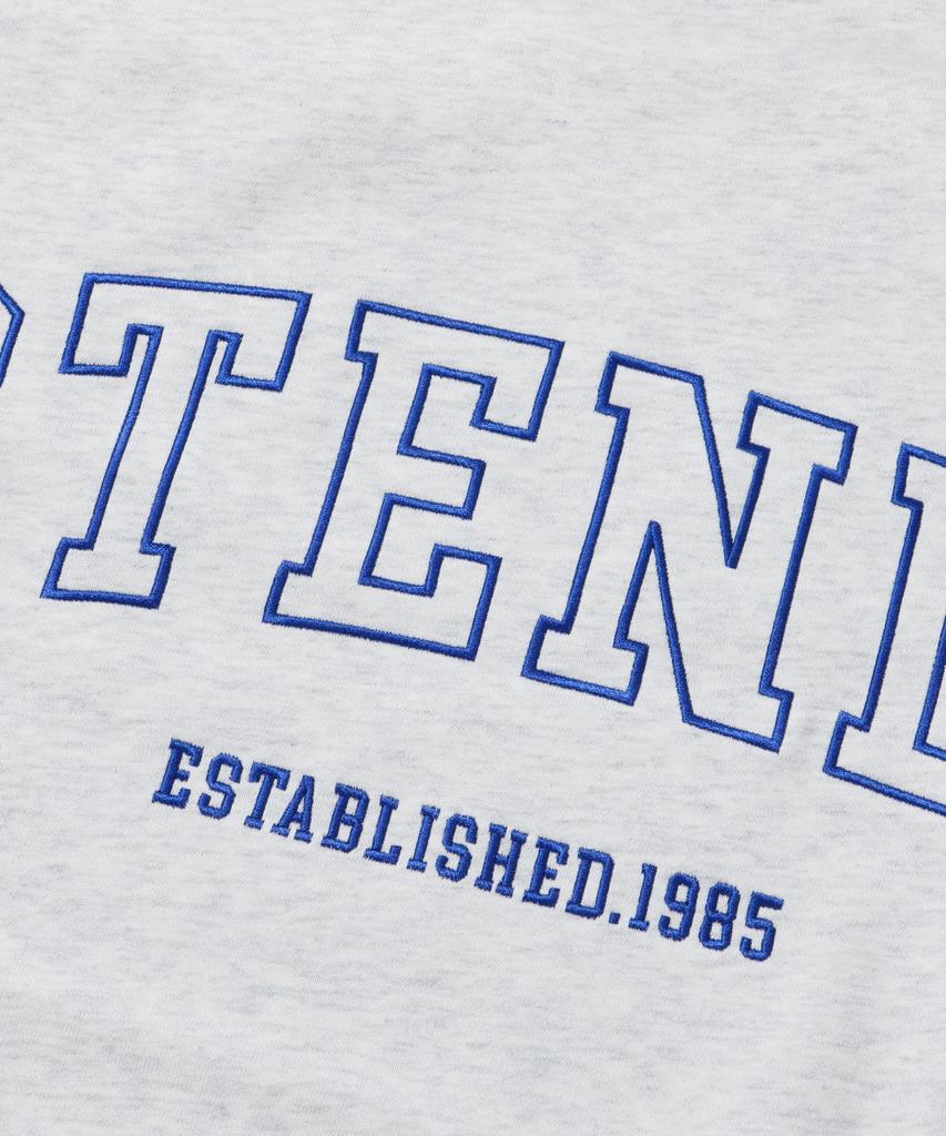 STENDS [M~4Xl] Original Stroke Logo Crew Neck_Melange Gray