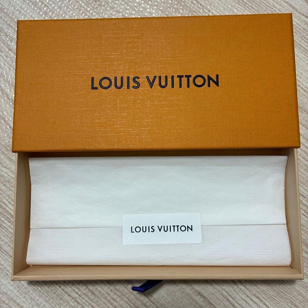 Used Louis Vuitton Takashi Murakami Bando BB Monogram Cherry Denim Scarf