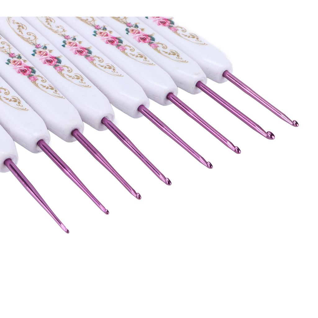 Crochet Hooks Set Ergonomic Design Handle Sturdy Crochet Comfortably Use   Knitting Tools for Enthusiasts Beginners