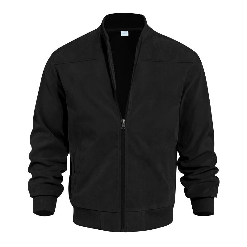 Giacca Punk in Pelle con Maniche e Zip da Uomo per Uso Casual Autunnale