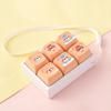 Cartoon Animals Keycap Fidget Keychain Sensory Clicky Button Keyboard Button Clicker  Christmas