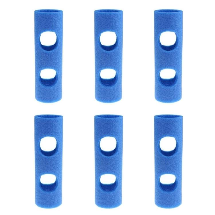 6Pcs Pool Noodles Connector Swim Pool Noodles Foam Connector Builder with Crosses Hole Noodles Builder Connection Joint