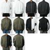 Type Jacket Flight Jacket Cold Protection Military Big Silhouette Army Green M [Nylas] MA-1 Men's