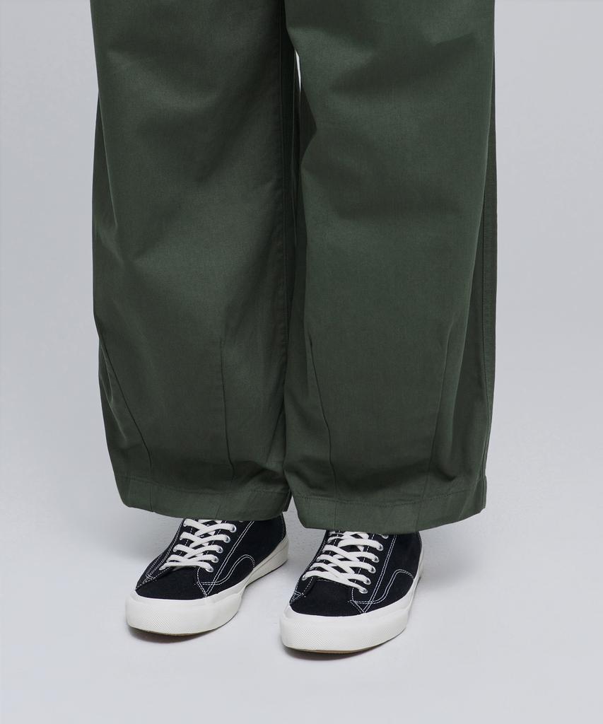 Musinsa Standard Cotton Wide Balloon Pants [Sage Green]