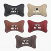 Car Headrest Auto Breathable Seat Neck Pillow Accessories For MINI WORKS One Cooper JCW R60 R59 R58 R57 R56 R55 R53 R52 F55 F56.