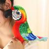 Cross-border Macaw Parrot Plush Toy - Children's Cognitive Bird Figurine