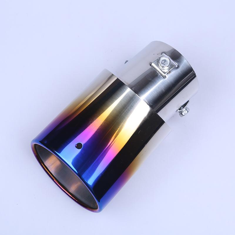 Blue Titanium Exhaust Tailpipe for Cruze, Livina, Senya, Vios, and New Bora