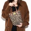 Classic Mini Leopard Pattern Satchel Bag All-Match Trendy Shoulder Bag For Women Casual Small Shopping Bag