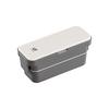 Asbel Lunch Box Lantus WS-T800C Width 21.3cm X Depth 8.6cm X Height 9.4cm White with Bag
