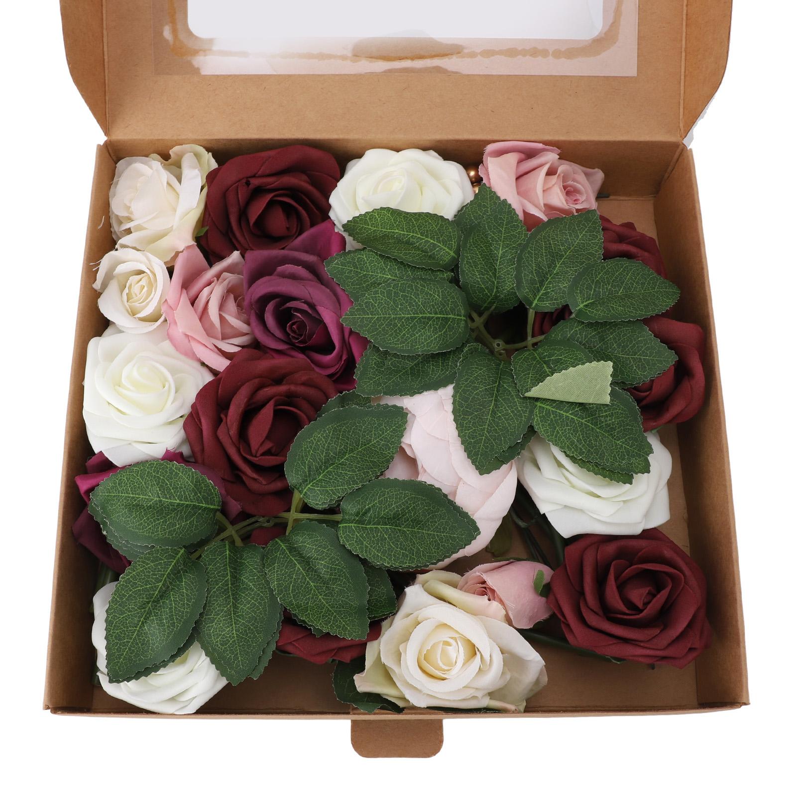 Искусственный цветок, мягкий, гибкий, устойчивый к выцветанию, пенопластовый искусственный цветок для самостоятельного украшения свадебного букета Нет. 1