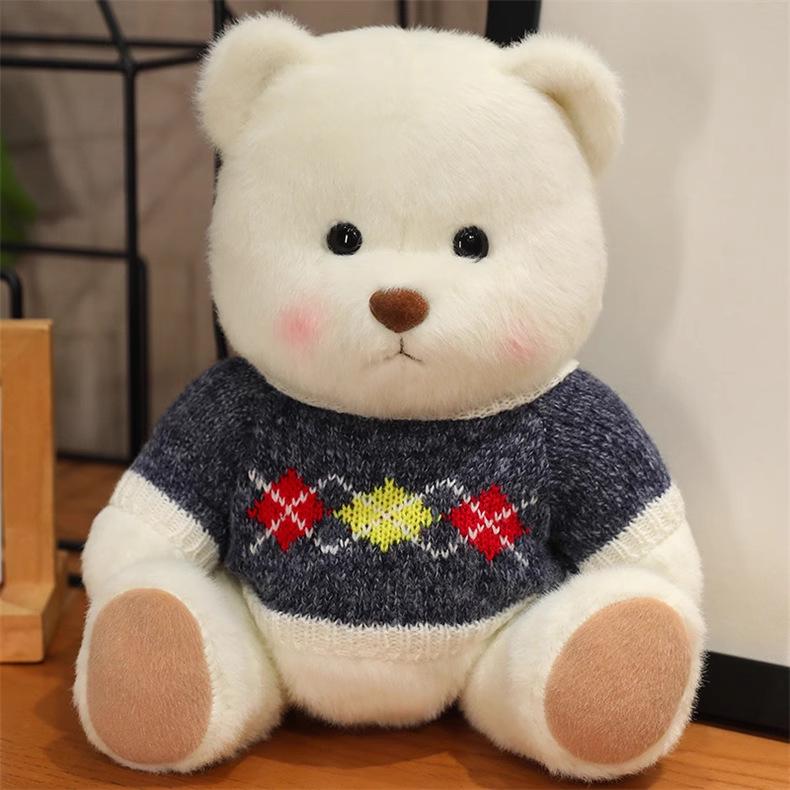 Teddy Bear Plush Sweater Toy - Perfect Birthday Gift for All Genders