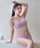 Foriz [Top] [Selene_Dusty Pink] Comfort Ribbed Bra Top