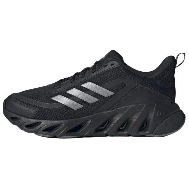 Adidas All Day Boom E Fashion Comfortable Non-Slip Durable Low-Top Running Shoes Unisex Running Shoes Black JQ0262