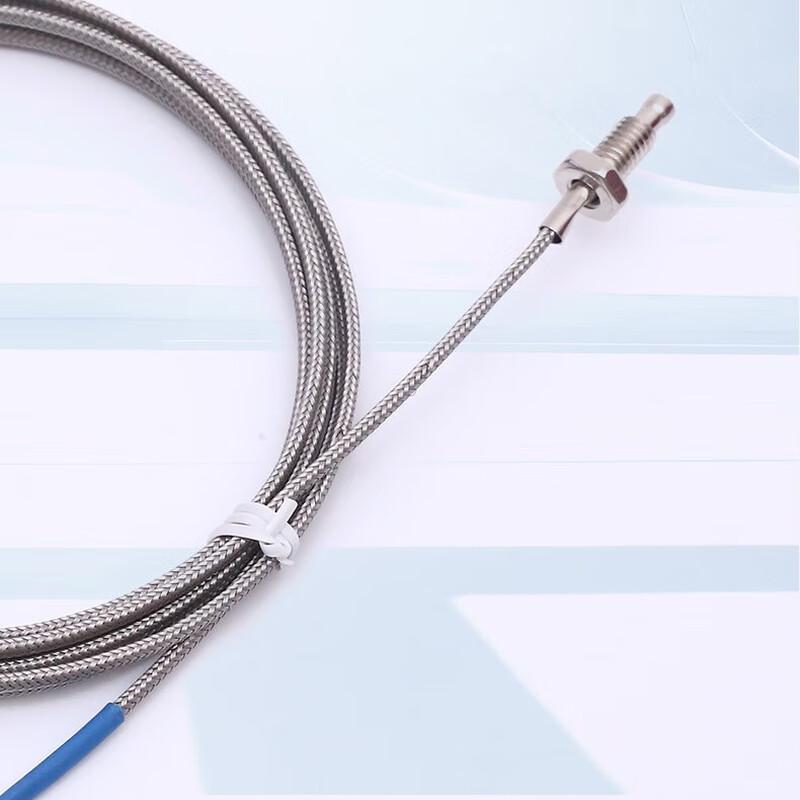 

Zhuochi K-Type Thermocouple Temperature Sensor with M10 Screw CN plug (adapter included)