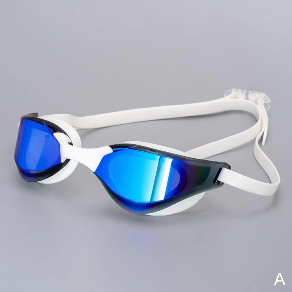 Ochelari de înot pentru bărbați, femei, anti-ceață, UV, prescripție, impermeabili, silicon, reglați, ochelari pentru piscină, adulți, copii, ochelari de scufundări