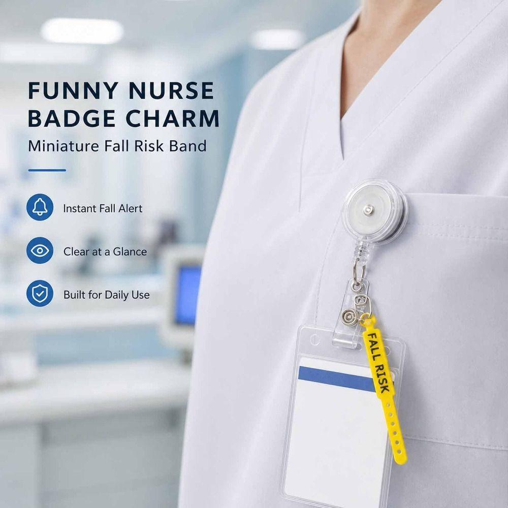 Retractable ID Badge Holder Transparent Badge Holder Clip Lovely Retractable Badge Reel Nurse