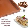 Flexible Rechteckige Silikon-Kuchenform Hitzebeständige Backwerkzeuge Silikon-Kuchenform Antihaft-Backformform Kuchen Backen