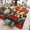 Guns n'roses band retro print carpet fashion home decoration non -slip carpet photography propsmal area rug birthday gift