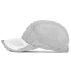 Cappellino da Baseball Traspirante Estivo con Protezione Solare, Asciugatura Rapida, per Esterno, Unisex, Regolabile, Rete Solare Sportiva