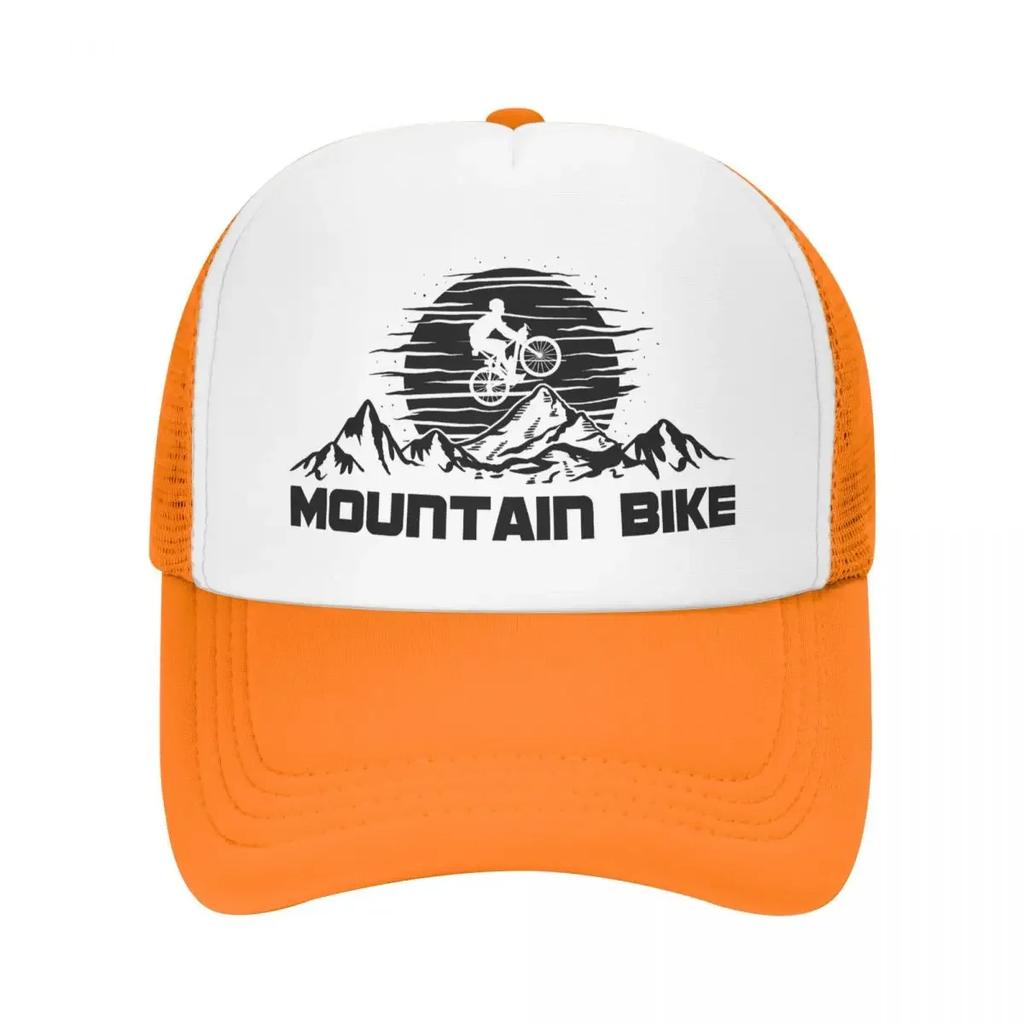 Custom Mountain Bike Baseball Cap for Unisex Women Adjustable MTB Bicycle Cyclist Biker Trucker Hat Sports Snapback Dad Hats