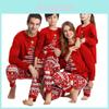 Cozy Cotton Christmas Family Pajama Set For All Ages Perfect For Holiday Celebrations