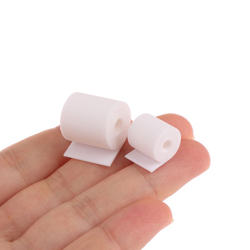 1:12 Puppenhaus Simulationsrollen Toilettenpapier Modell Puppe Mini Badezimmer Taschentuchhalter Dekor Mikro Szene Bau Requisiten