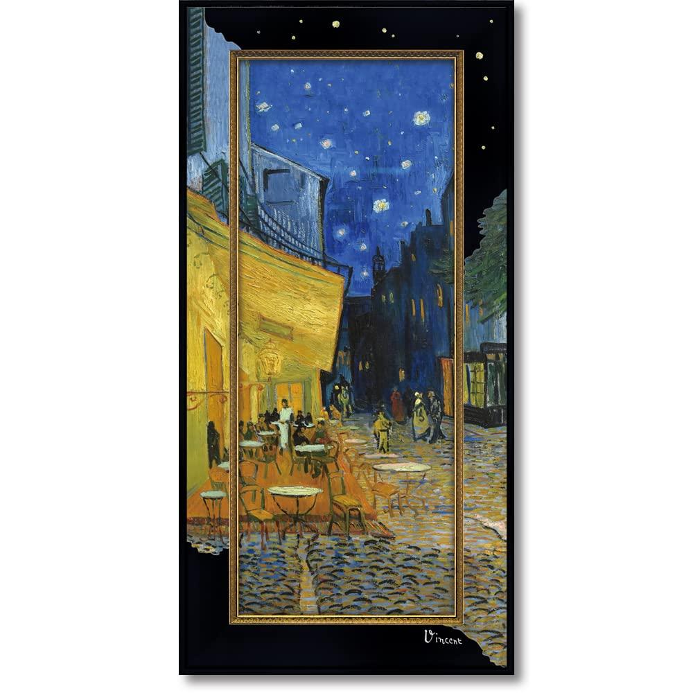 

Big Art Frame Masterpiece High Gloss Series Van Gogh Cafe U-Power ~ ~ Night Terrace BA-10061