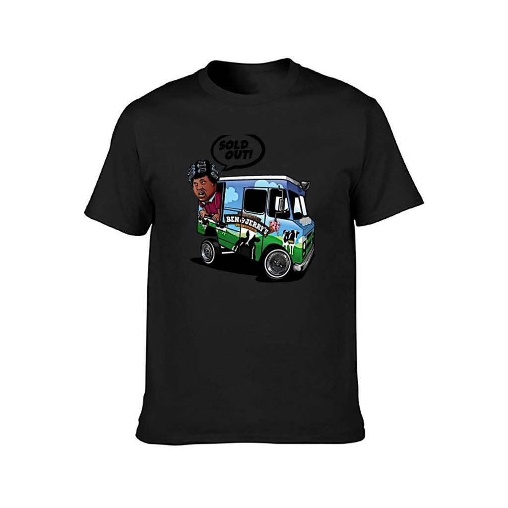 Ben and Jerry Ice Cream Sneaker Matching T-Shirt Tees Hippie Clothes Korean Fashion Vintage Clothes Men's T-shirts