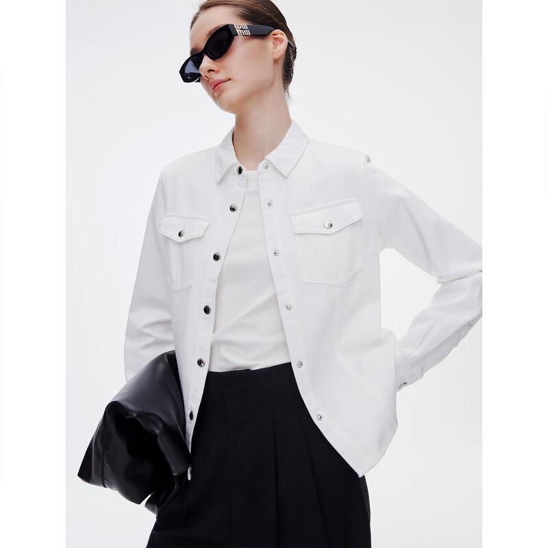 

Giovanni Valentino Women s Double Pocket Denim Shirt M