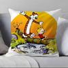 C-Calvin And H-Hobbes Pillow Case Pillowcase Soft Skin Friendly & Comfortable With A Hidden Zipper