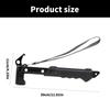 Outdoor Multifunctional Camping Hammer Tent Pegs Puller Stake Nail Remover Tent Hammer with Tent Peg Remover for Camping