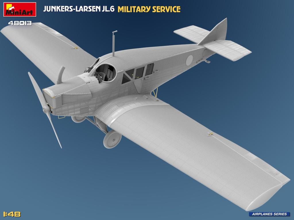 Miniart Military Plastic Model Kit MA48013 1/48 Junkers-Larsen JL.6 (Airplane)
